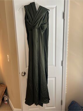 Revelry Devan Convertible Satin Dress